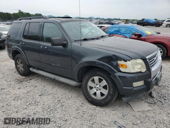 2010 Ford Explorer XLT with VIN 1FMEU6DE4AUA64406, listed as a Copart auction lot 57461695 with 143,733 mi miles and Salvage title. Bid and sale history available at DreamBid. Image 4.