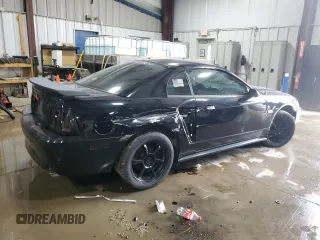 2003 Ford Mustang GT Deluxe with VIN 1FAFP42X93F434934, listed as a Copart auction lot 46980295 with 146,399 mi miles and Clean Title. Bid and sale history available at carsss.com. Image 3.
