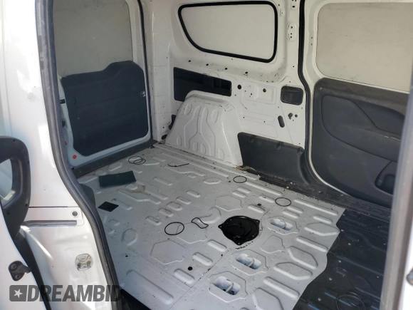 2020 Ram ProMaster City Cargo Van Tradesman with VIN ZFBHRFAB3L6R99407, listed as a Copart auction lot 52750535 with 0 mi miles and Salvage Title. Bid and sale history available at carsss.com. Image 10.