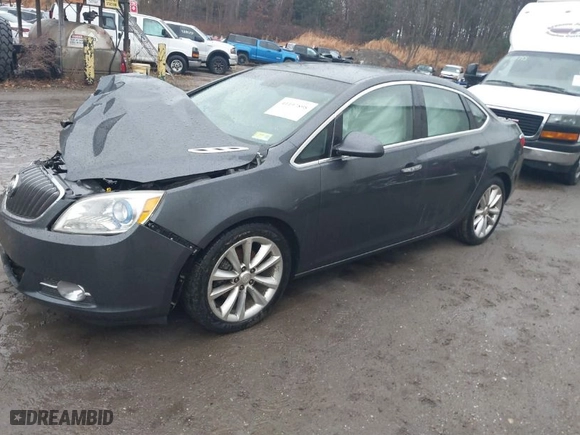 2013 Buick Verano Leather Group with VIN 1G4PS5SKXD4245547, listed as a IAAI auction lot 41197898 with 116,222 mi miles. Bid and sale history available at carsss.com. Image 2.