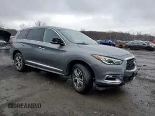 2020 Infiniti QX60 LUXE with VIN 5N1DL0MM3LC524781, listed as a Copart auction lot 49913095 with 84,913 mi miles and Salvage Title. Bid and sale history available at carsss.com. Image 4.