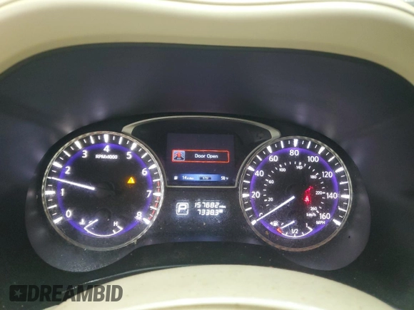 2014 Infiniti QX60 with VIN 5N1AL0MN7EC542232, listed as a Copart auction lot 52724485 with 157,682 mi miles and Salvage title. Bid and sale history available at DreamBid. Image 9.