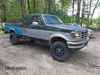 1995 Ford F-150 with VIN 1FTEX14N2SKA89705, listed as a IAAI auction lot 42776296 with 118,678 mi miles and . Bid and sale history available at DreamBid. Image 1.