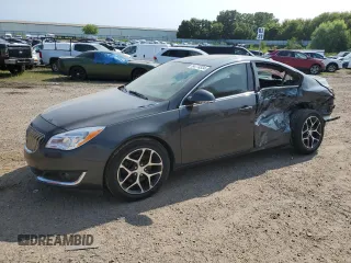 2017 Buick Regal Sport Touring with VIN 2G4GL5EX6H9150684, listed as a Copart auction lot 64774334 with 68,575 mi miles and Clean Title. Bid and sale history available at carsss.com. Image 1.
