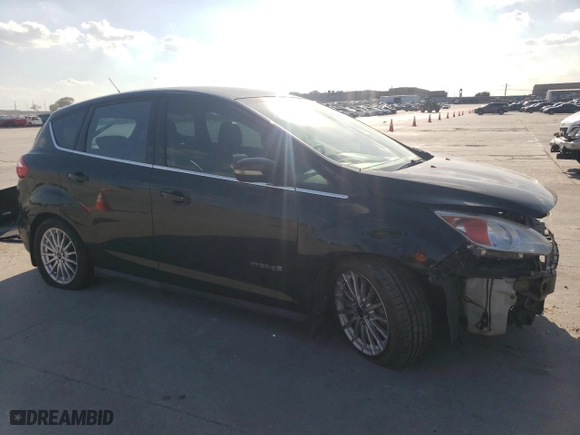2015 Ford C-Max Hybrid SEL with VIN 1FADP5BUXFL120928, listed as a Copart auction lot 72073924 with 124,522 mi miles and Salvage Title. Bid and sale history available at carsss.com. Image 4.