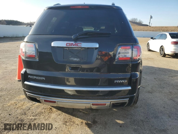2016 GMC Acadia Denali z VIN 1GKKVTKDXGJ343287, wystawiony jako Copart lot #48908675 z przebiegiem 139 281 mil mil oraz Szkoda całkowita • Salvage title. Historia ofert i sprzedaży dostępna na DreamBid. Obrazek 6.