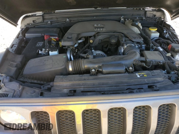 2020 Jeep Wrangler Unlimited Sport S с VIN 1C4HJXDG2LW104085, выставлен на аукционе Copart как лот 49573955 с пробегом 45 853 миль миль и Списание • Salvage title. История ставок и продаж доступна на DreamBid. Изображение 14.