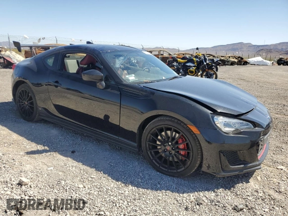 2018 Subaru BRZ tS with VIN JF1ZCAD1XJ9600115, listed as a Copart auction lot 52885834 with 31,503 mi miles and Salvage title. Bid and sale history available at DreamBid. Image 4.