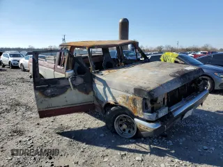 1991 Ford F-150 with VIN 1FTEX14H1MKA52920, listed as a Copart auction lot 87214614 with Not Provided miles and Non Repairable. Bid and sale history available at carsss.com. Image 4.