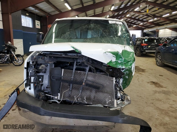 2019 Chevrolet Express Cargo Van with VIN 1GCZGHFG9K1187578, listed as a Copart auction lot 41790195 with 0 mi miles and Salvage Title. Bid and sale history available at carsss.com. Image 5.