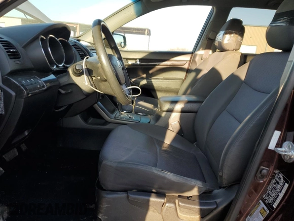 2013 Kia Sorento LX with VIN 5XYKT4A28DG327219, listed as a Copart auction lot 46298765 with 178,217 mi miles and Salvage Title. Bid and sale history available at carsss.com. Image 7.