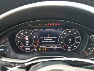 2017 Audi A4 Premium Plus with VIN WAUENAF46HN057810, listed as a Copart auction lot 59391535 with 60,136 mi miles and Salvage title. Bid and sale history available at DreamBid. Image 9.