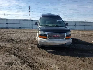 2011 GMC Savana Cargo Van YF7 Upfitter with VIN 1GDS7DC48B1172487, listed as a Copart auction lot 46772995 with 156,594 mi miles and Salvage Title. Bid and sale history available at carsss.com. Image 12.