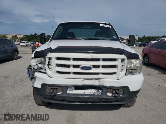 2004 Ford F-350 XL with VIN 1FTSW31P54EB29378, listed as a Copart auction lot 63147675 with 188,288 mi miles and Salvage title. Bid and sale history available at DreamBid. Image 5.
