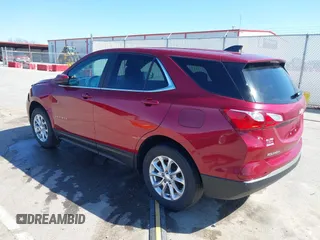 2021 Chevrolet Equinox LT z VIN 2GNAXUEV2M6108703, wystawiony jako IAAI lot #41965639 z przebiegiem 122 160 mil mil oraz . Historia ofert i sprzedaży dostępna na DreamBid. Obrazek 3.