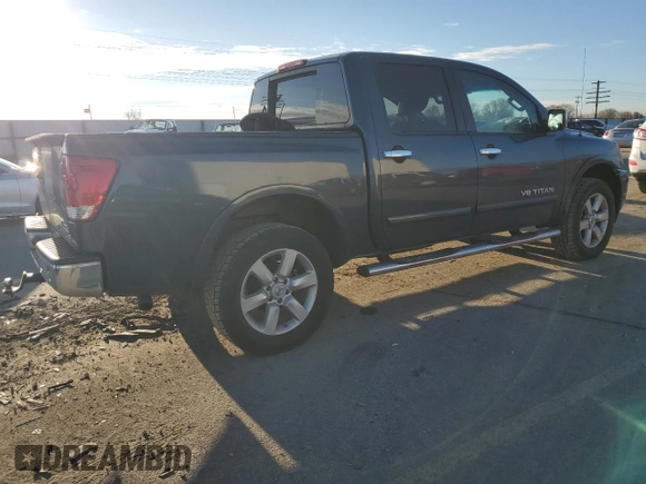 2014 Nissan Titan S with VIN 1N6AA0EC2EN511673, listed as a Copart auction lot 41703295 with 81,662 mi miles and Salvage Title. Bid and sale history available at DreamBid. Image 3.