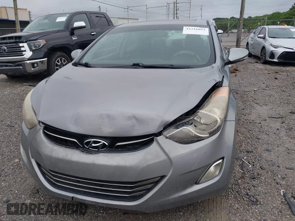 2012 Hyundai Elantra Limited with VIN KMHDH4AE6CU282875, listed as a IAAI auction lot 42341052 with 215,231 mi miles and . Bid and sale history available at DreamBid. Image 6.
