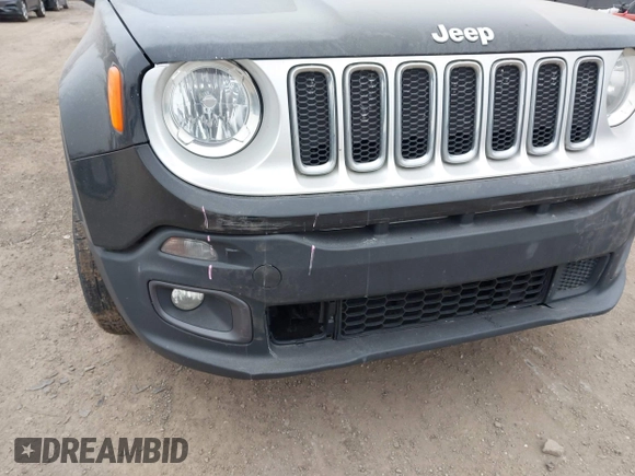 2015 Jeep Renegade Limited with VIN ZACCJADT2FPC15905, listed as a IAAI auction lot 41265558 with 140,727 mi miles and . Bid and sale history available at DreamBid. Image 18.