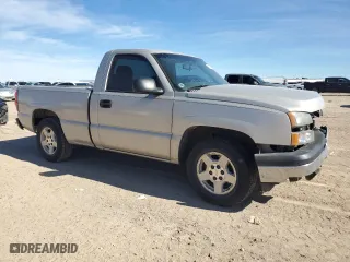 2006 Chevrolet Silverado 1500 LS with VIN 1GCEC14V36Z302296, listed as a Copart auction lot 43578885 with 206,902 mi miles and Salvage Title. Bid and sale history available at carsss.com. Image 4.