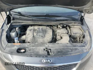 2017 Kia Sedona EX with VIN KNDMC5C18H6334313, listed as a Copart auction lot 86883544 with 153,944 mi miles and Salvage Title. Bid and sale history available at DreamBid. Image 12.