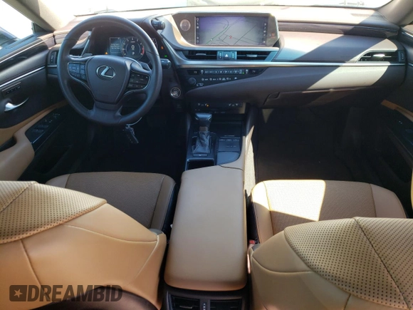 2020 Lexus ES with VIN 58ADZ1B18LU063593, listed as a Copart auction lot 46476125 with 77,273 mi miles and Salvage Title. Bid and sale history available at carsss.com. Image 8.