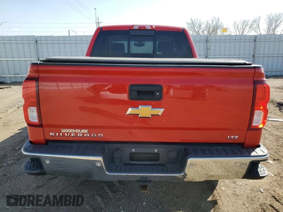 2017 Chevrolet Silverado 1500 LTZ with VIN 3GCUKSEC7HG505101, listed as a Copart auction lot 50999955 with 114,861 mi miles and Salvage Title. Bid and sale history available at DreamBid. Image 6.