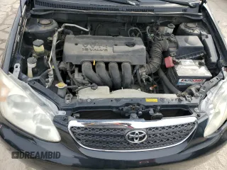 2005 Toyota Corolla CE with VIN 1NXBR32E45Z411163, listed as a Copart auction lot 44561615 with 185,479 mi miles and Salvage Title. Bid and sale history available at DreamBid. Image 11.
