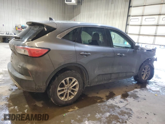 2022 Ford Escape SE with VIN 1FMCU9G67NUA20435, listed as a Copart auction lot 42211315 with 55,890 mi miles and Salvage Title. Bid and sale history available at DreamBid. Image 3.