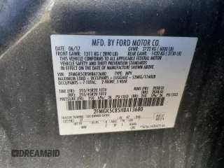 2017 Ford Flex SEL with VIN 2FMGK5C85HBA13680, listed as a Copart auction lot 49244985 with 138,825 mi miles and Salvage Title. Bid and sale history available at carsss.com. Image 13.