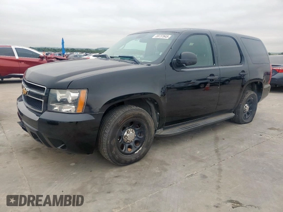 2012 Chevrolet Tahoe Commercial with VIN 1GNLC2E09CR168557, listed as a Copart auction lot 59737645 with 214,003 mi miles and Clean title. Bid and sale history available at DreamBid. Image 1.