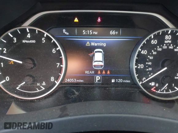 2023 Nissan Murano SV with VIN 5N1AZ2BS6PC142622, listed as a IAAI auction lot 40769002 with 24,053 mi miles and . Bid and sale history available at DreamBid. Image 7.