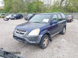 2002 Honda CR-V EX with VIN JHLRD78882C041575, listed as a IAAI auction lot 42209902 with 194,057 mi miles and . Bid and sale history available at carsss.com. Image 2.