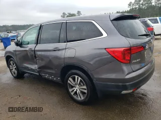 2017 Honda Pilot EX-L with VIN 5FNYF5H54HB038018, listed as a Copart auction lot 44625945 with 49,436 mi miles and Salvage Title. Bid and sale history available at carsss.com. Image 2.