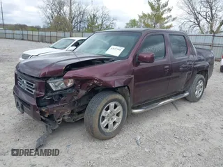 2008 Honda Ridgeline RTL with VIN 2HJYK16558H511163, listed as a IAAI auction lot 42037960 with 191,456 mi miles. Bid and sale history available at carsss.com. Image 17.