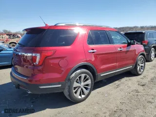 2018 Ford Explorer Limited with VIN 1FM5K7F81JGA21577, listed as a Copart auction lot 47380505 with 164,737 mi miles and Salvage Title. Bid and sale history available at carsss.com. Image 3.