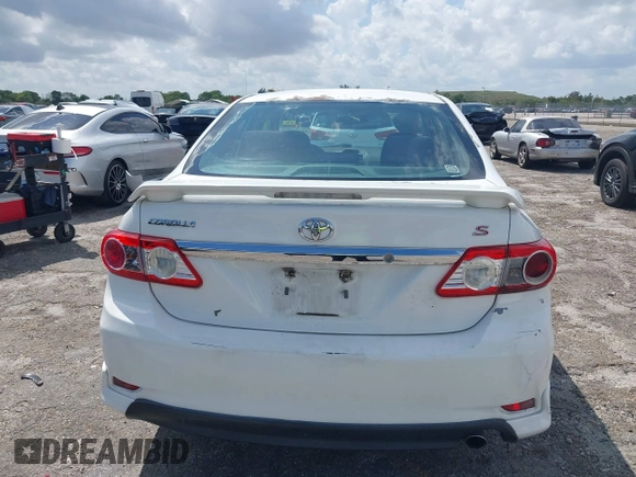 2013 Toyota Corolla L with VIN 5YFBU4EEXDP089483, listed as a IAAI auction lot 41923860 with 108,886 mi miles. Bid and sale history available at carsss.com. Image 16.