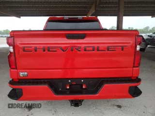 2022 Chevrolet Silverado 1500 Custom with VIN 3GCPWBEK3NG174845, listed as a Copart auction lot 53875515 with 40,868 mi miles and Salvage Title. Bid and sale history available at DreamBid. Image 6.