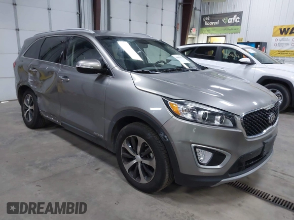 2017 Kia Sorento EX with VIN 5XYPHDA56HG322608, listed as a IAAI auction lot 40663020 with 88,770 mi miles and . Bid and sale history available at DreamBid. Image 1.