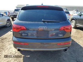 2015 Audi Q7 3.0T Premium Plus with VIN WA1LGAFE9FD001032, listed as a Copart auction lot 52765595 with 146,502 mi miles and Clean Title. Bid and sale history available at carsss.com. Image 6.