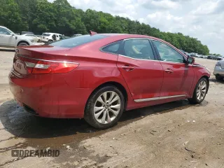 2014 Hyundai Azera with VIN KMHFG4JG2EA386085, listed as a Copart auction lot 58702885 with 183,815 mi miles and Salvage title. Bid and sale history available at DreamBid. Image 3.