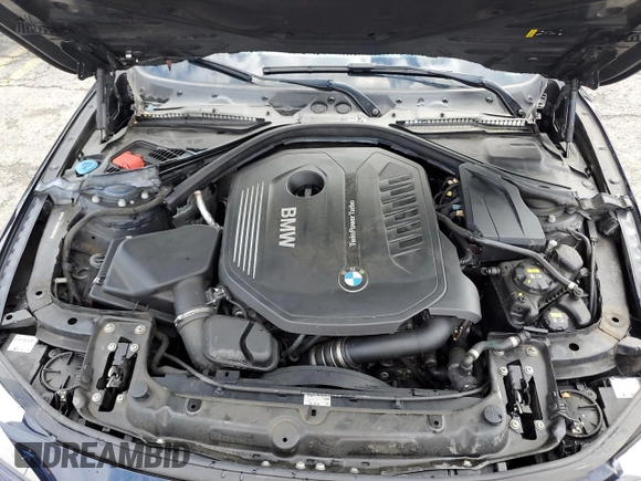 2017 BMW 4 Series 440i with VIN WBA4E3C59HG186925, listed as a Copart auction lot 62859505 with 89,299 mi miles and Salvage title. Bid and sale history available at DreamBid. Image 11.