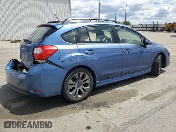 2015 Subaru Impreza Special Sports Premium с VIN JF1GPAY60F8245289, выставлен на аукционе Copart как лот 56983855 с пробегом 100 190 миль миль и Списание • Salvage title. История ставок и продаж доступна на DreamBid. Изображение 3.