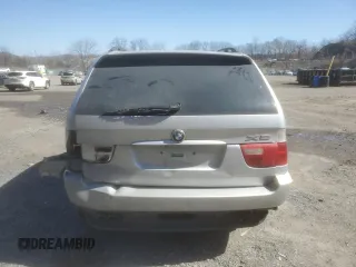 2001 BMW X5 4.4i with VIN WBAFB33581LH19977, listed as a Copart auction lot 48957175 with 0 mi miles and Salvage Title. Bid and sale history available at carsss.com. Image 6.