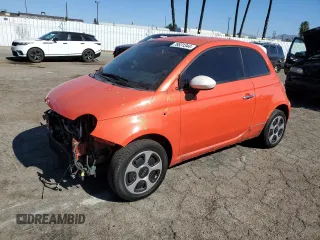 2013 FIAT 500e с VIN 3C3CFFGE0DT750995, выставлен на аукционе Copart как лот 78531344 с пробегом 55 628 миль миль и Списание • Salvage title. История ставок и продаж доступна на DreamBid. Изображение 1.