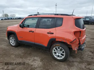 2019 Jeep Renegade Sport with VIN ZACNJBAB7KPK33785, listed as a Copart auction lot 55178075 with 51,708 mi miles and Salvage title. Bid and sale history available at DreamBid. Image 2.