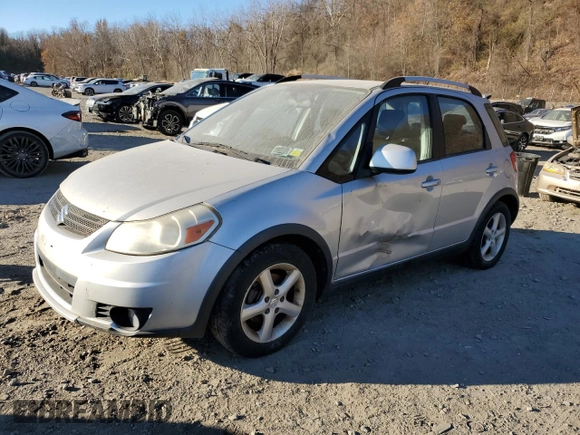 2008 Suzuki SX4 with VIN JS2YB417385104437, listed as a Copart auction lot 79837864 with 210,317 mi miles and Clean Title. Bid and sale history available at carsss.com. Image 1.