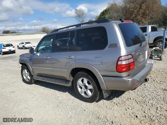 2005 Toyota Land Cruiser with VIN JTEHT05J052078667, listed as a Copart auction lot 79737734 with 222,720 mi miles and Salvage Title. Bid and sale history available at carsss.com. Image 2.