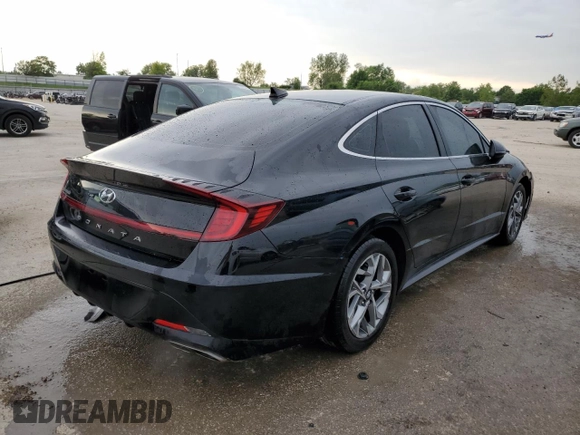 2020 Hyundai Sonata SEL z VIN 5NPEL4JA1LH040798, wystawiony jako Copart lot #53691654 z przebiegiem 58 781 mil mil oraz Szkoda całkowita • Salvage title. Historia ofert i sprzedaży dostępna na DreamBid. Obrazek 3.