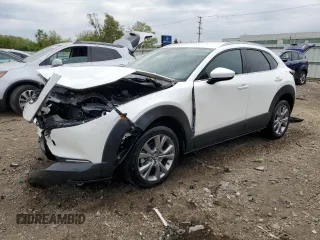 2023 Mazda CX-30 S Select with VIN 3MVDMBBM2PM555443, listed as a Copart auction lot 58159865 with 30,118 mi miles and Salvage title. Bid and sale history available at DreamBid. Image 1.