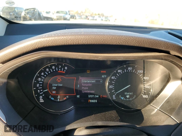 2019 Lincoln MKZ Reserve I with VIN 3LN6L5C95KR602349, listed as a Copart auction lot 46288785 with 57,071 mi miles and Salvage title. Bid and sale history available at DreamBid. Image 9.